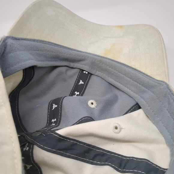 Bull Slideback Baseball Cap White One Size Adjustable Free Fit Under Armour - Picture 8 of 9